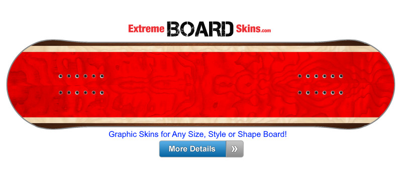 Buy Board Skin Woodgrain Red Dd Board Skin