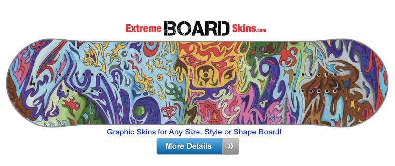 Buy Board Skin Psychedelic Eye Board Skin