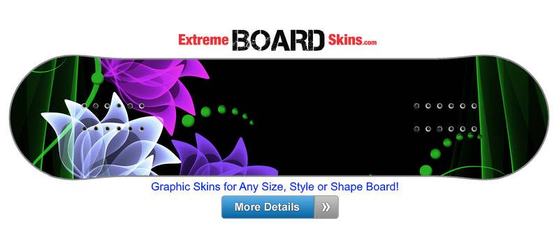 Buy Board Skin Street Flower Board Skin
