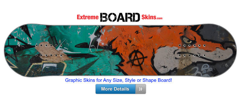 Buy Board Skin Street Fox Board Skin