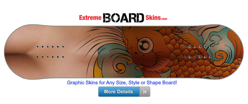 Buy Board Skin Trampstamp Fish Board Skin