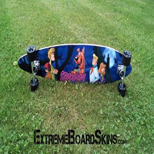 Custom Long Board Scooby