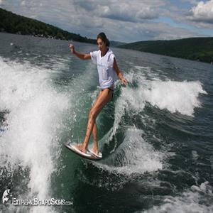 Girl Wakeboarding