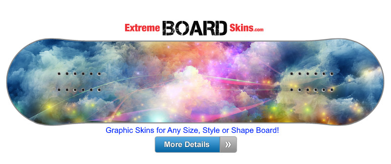 Buy Board Skin Abstract Clouds Board Skin