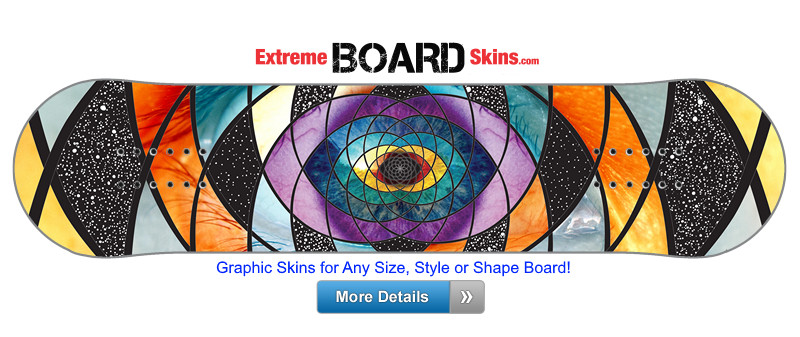 Buy Board Skin Abstract Glass Board Skin