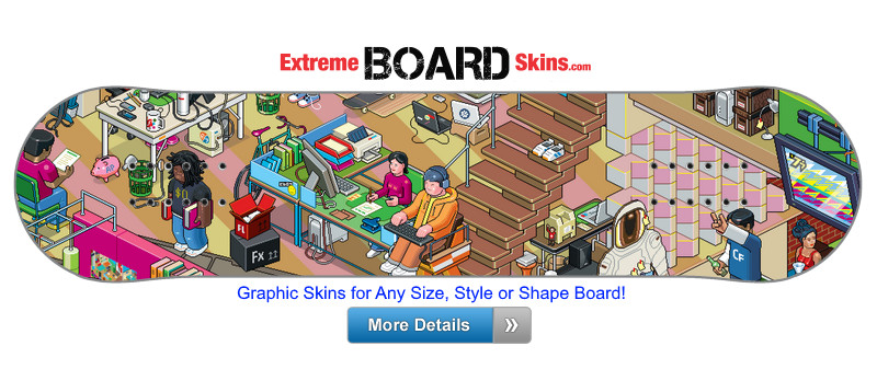 Buy Board Skin Abstract Office Board Skin