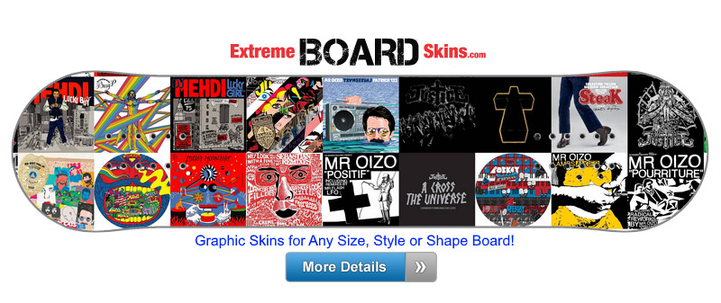 Buy Board Skin Abstract Sounds Board Skin