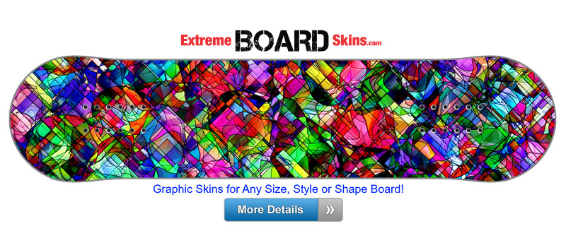 Buy Board Skin Abstract Stoner Board Skin