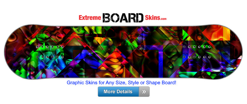 Buy Board Skin Abstract Tripy Board Skin
