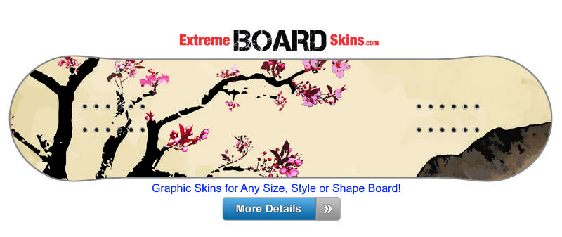 Buy Board Skin Asian Cherry Board Skin