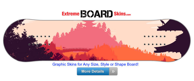Buy Board Skin Asian Landscape Board Skin