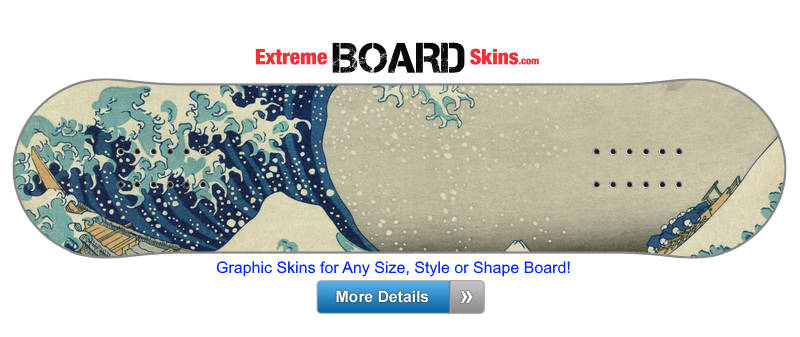 Buy Board Skin Asian Wave Board Skin
