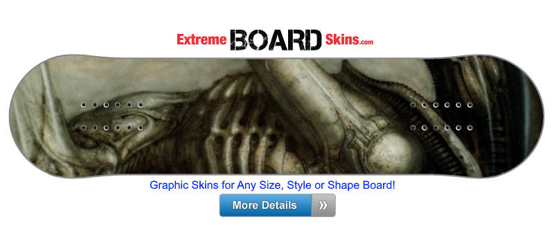 Buy Board Skin Biomechanical Beast Board Skin