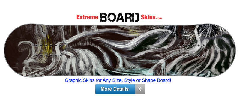 Buy Board Skin Biomechanical City Board Skin