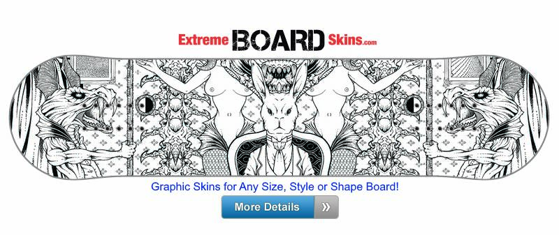 Buy Board Skin Biomechanical King Board Skin
