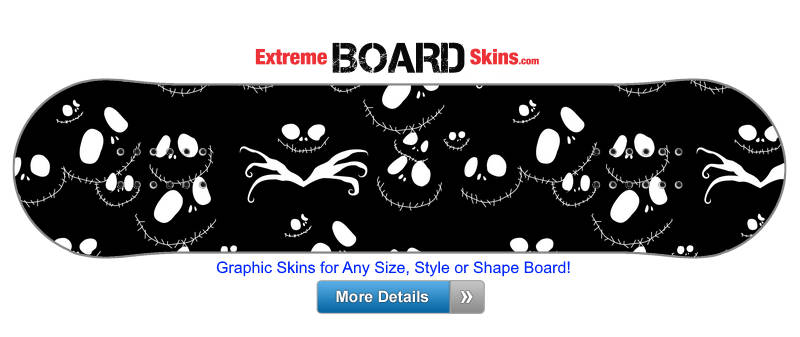 Buy Board Skin Blackwhite Halloween Board Skin