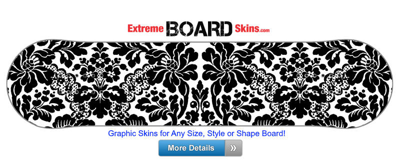 Buy Board Skin Blackwhite Lace Board Skin