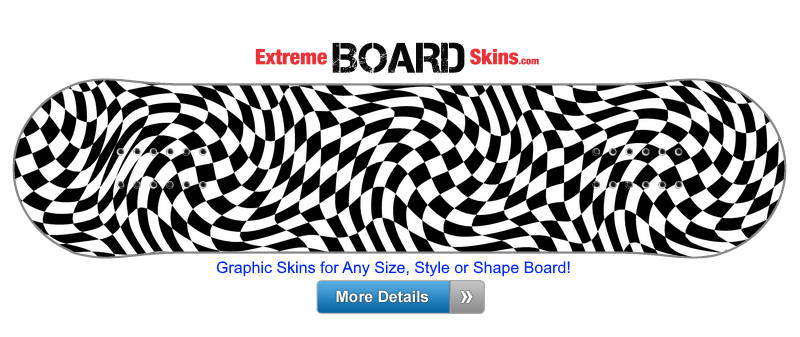 Buy Board Skin Blackwhite Swirl Board Skin
