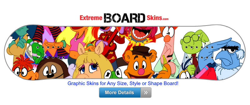 Buy Board Skin Children Muppets Board Skin