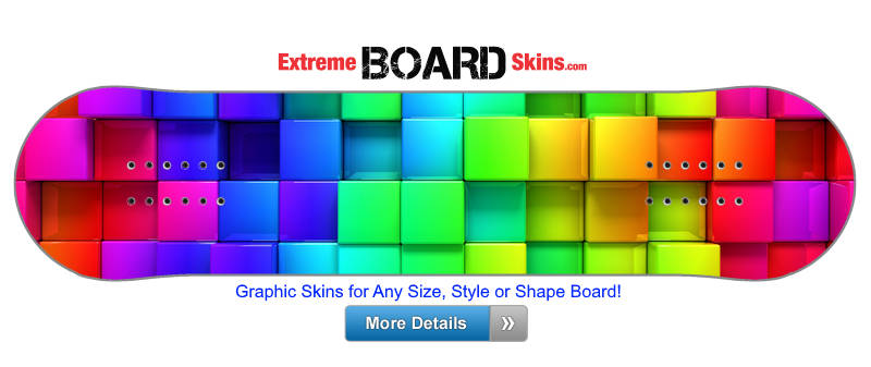 Buy Board Skin Children Rainbow Board Skin