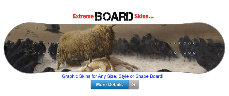 Buy Board Skin Dark Sheep Board Skin