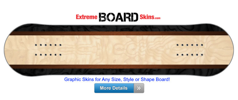 Buy Board Skin Woodgrain Black Board Skin