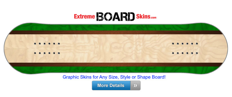 Buy Board Skin Woodgrain Green Board Skin