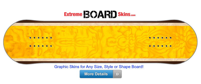Buy Board Skin Woodgrain Yellow Dd Board Skin