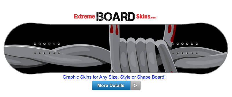 Buy Board Skin Extreme Barbwire Board Skin