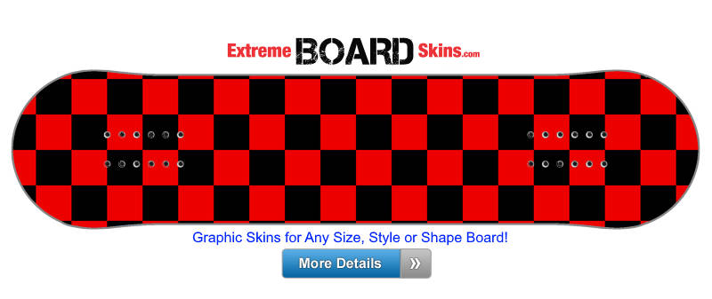 Buy Board Skin Extreme Checkers Board Skin