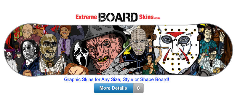 Buy Board Skin Extreme Horror Board Skin