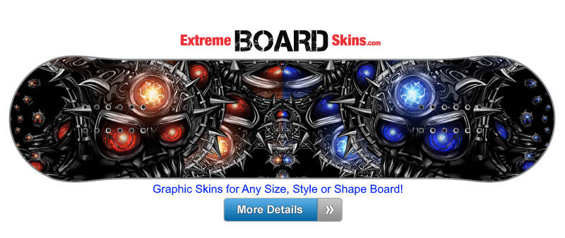 Buy Board Skin Extreme Skulls Board Skin