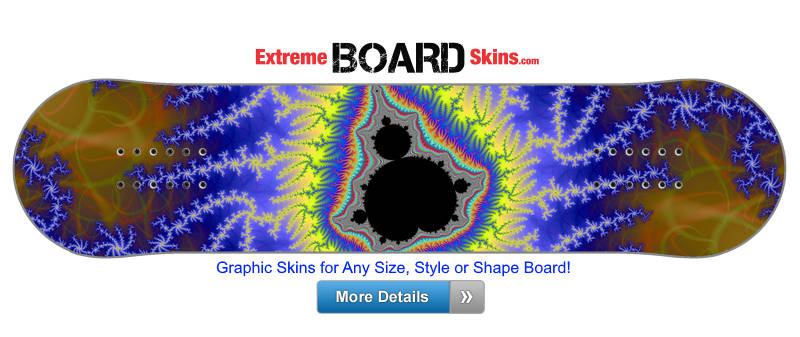Buy Board Skin Fractal Heart Board Skin