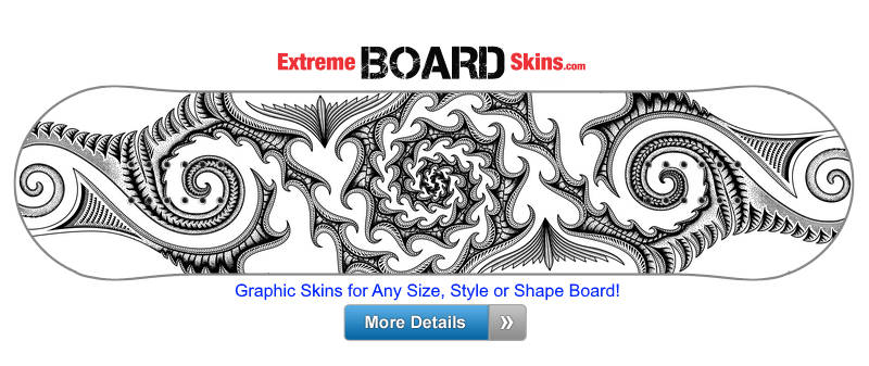 Buy Board Skin Fractal Tattoo Board Skin