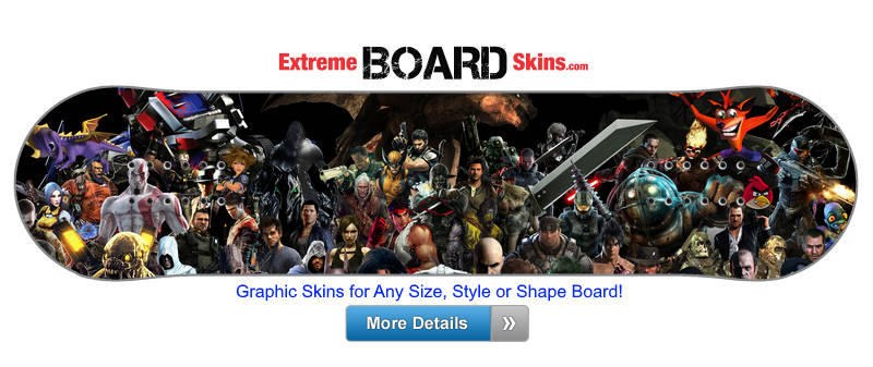Buy Board Skin Gamer Characters Board Skin