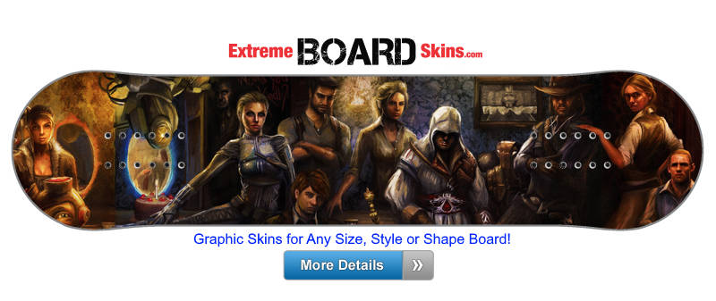 Buy Board Skin Gamer Spread Board Skin
