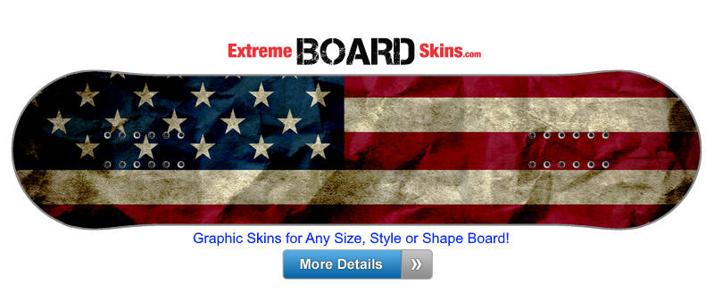 Buy Board Skin Grunge America Board Skin