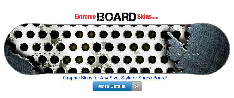 Buy Board Skin Grunge Metal Board Skin