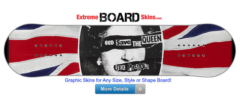 Buy Board Skin Grunge Queen Board Skin
