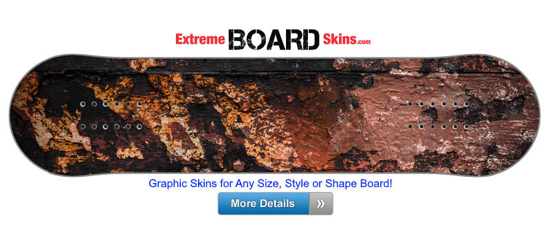 Buy Board Skin Grunge Rust Board Skin