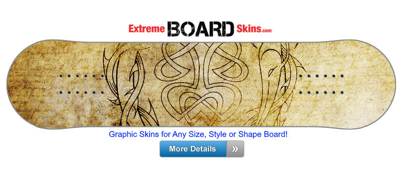 Buy Board Skin Grunge Scroll Board Skin