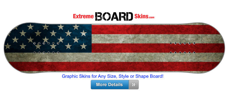 Buy Board Skin Grunge Usa Board Skin