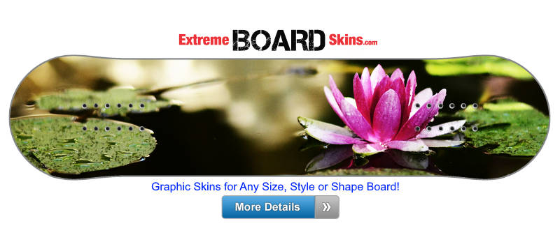 Buy Board Skin Nature Lilly Board Skin