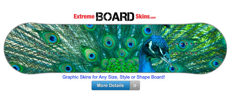 Buy Board Skin Nature Peacock Board Skin