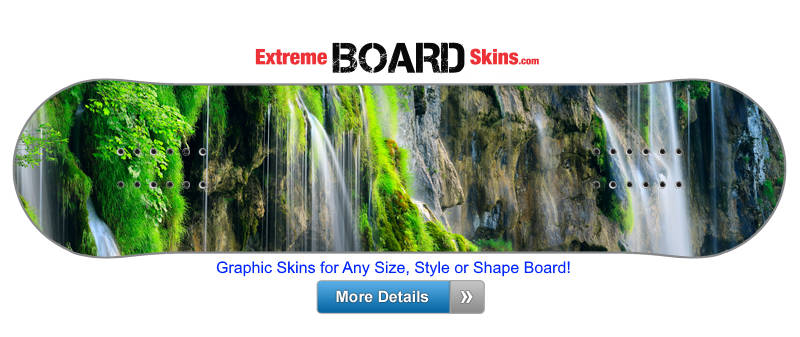 Buy Board Skin Nature Waterfalls Board Skin