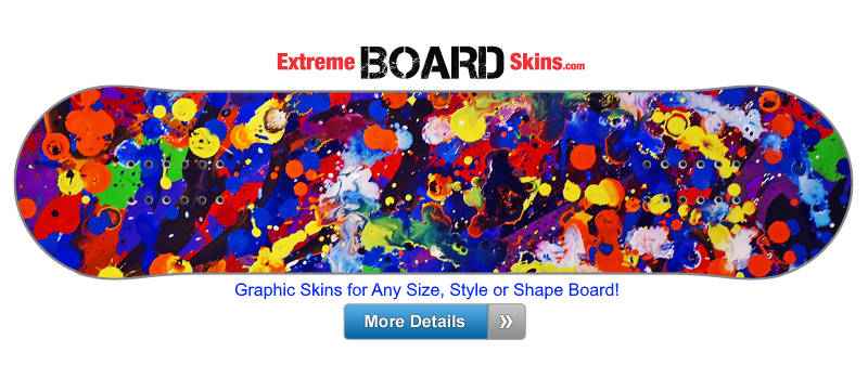 Buy Board Skin Paint Drops Board Skin
