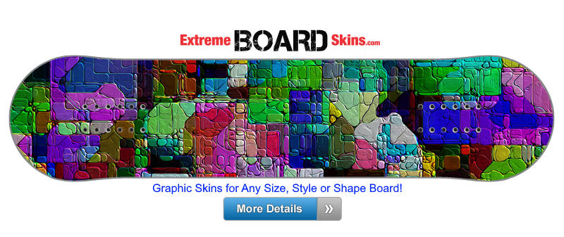 Buy Board Skin Psychedelic 3d Board Skin