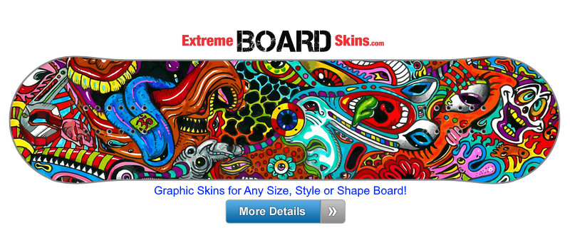 Buy Board Skin Psychedelic Acid Board Skin