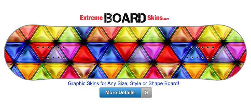 Buy Board Skin Psychedelic Blocks Board Skin