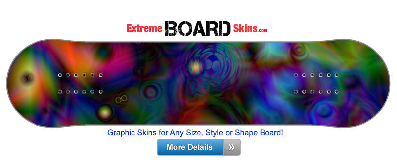 Buy Board Skin Psychedelic Colors Board Skin